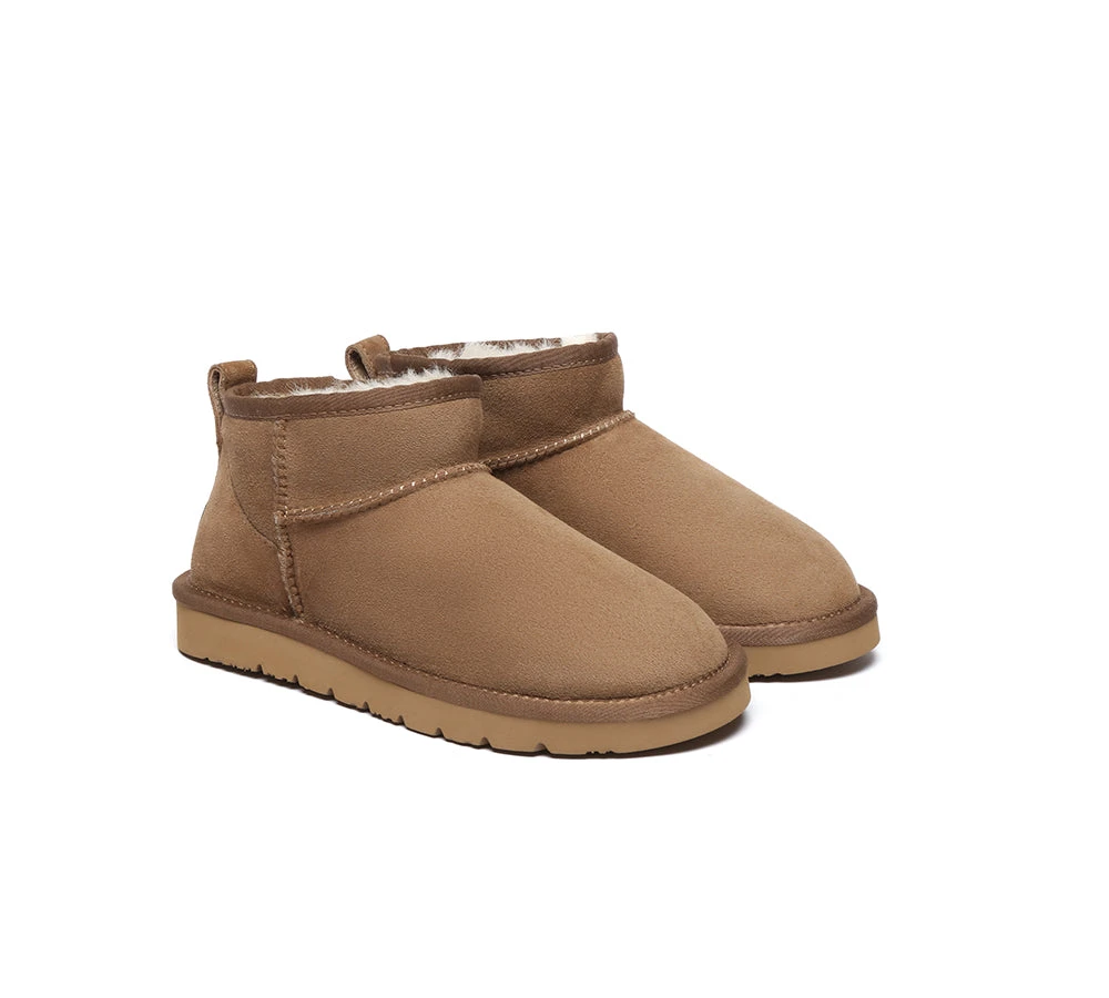 UGG Boots Sheepskin Wool Classic Ankle Ultra Mini Boots Jade 3 UGG Boots Sheepskin Wool Classic Ankle Ultra Mini Boots Jade - Image 3