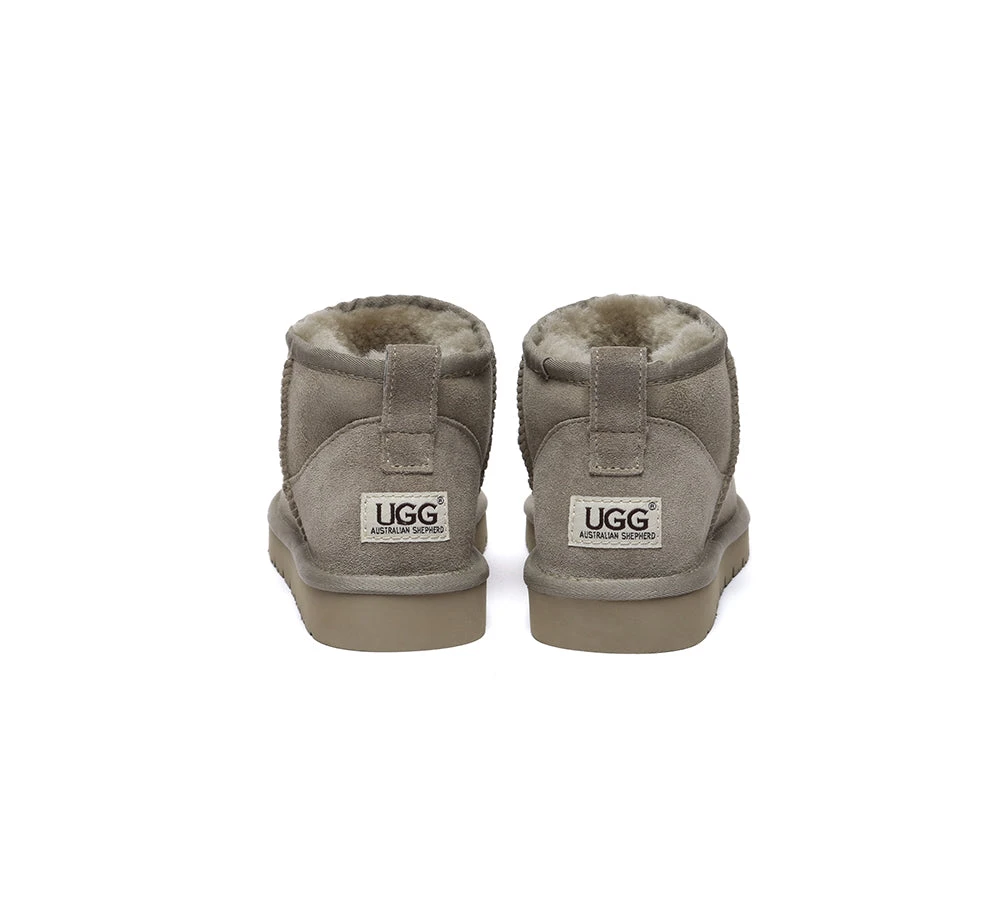 UGG Boots Sheepskin Wool Classic Ankle Ultra Mini Boots Jade 14 UGG Boots Sheepskin Wool Classic Ankle Ultra Mini Boots Jade - Image 14
