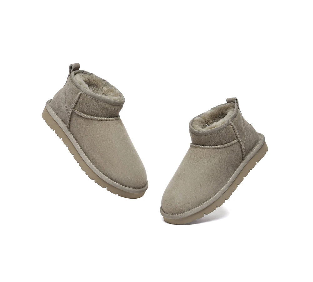 UGG Boots Sheepskin Wool Classic Ankle Ultra Mini Boots Jade 12 UGG Boots Sheepskin Wool Classic Ankle Ultra Mini Boots Jade - Image 12