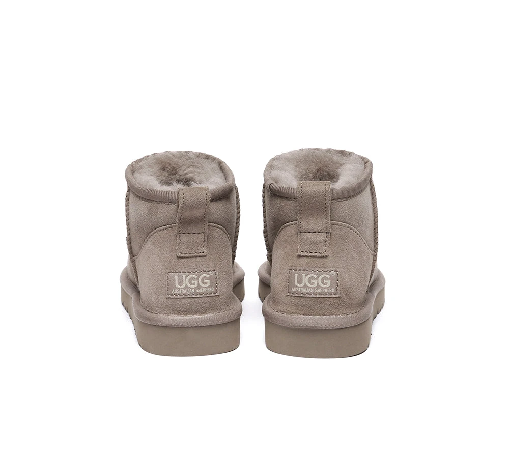 UGG Boots Sheepskin Wool Classic Ankle Ultra Mini Boots Jade 20 UGG Boots Sheepskin Wool Classic Ankle Ultra Mini Boots Jade - Image 20