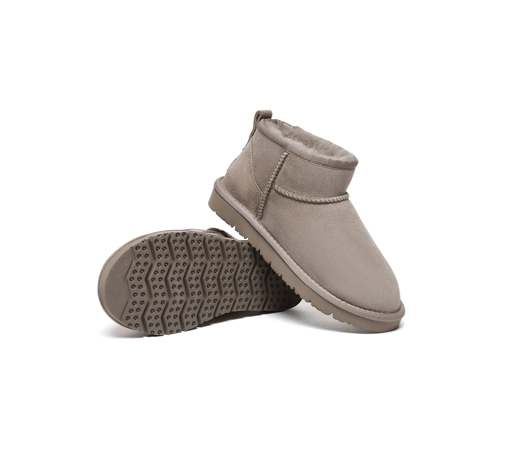 UGG Boots Sheepskin Wool Classic Ankle Ultra Mini Boots Jade 16 UGG Boots Sheepskin Wool Classic Ankle Ultra Mini Boots Jade - Image 16