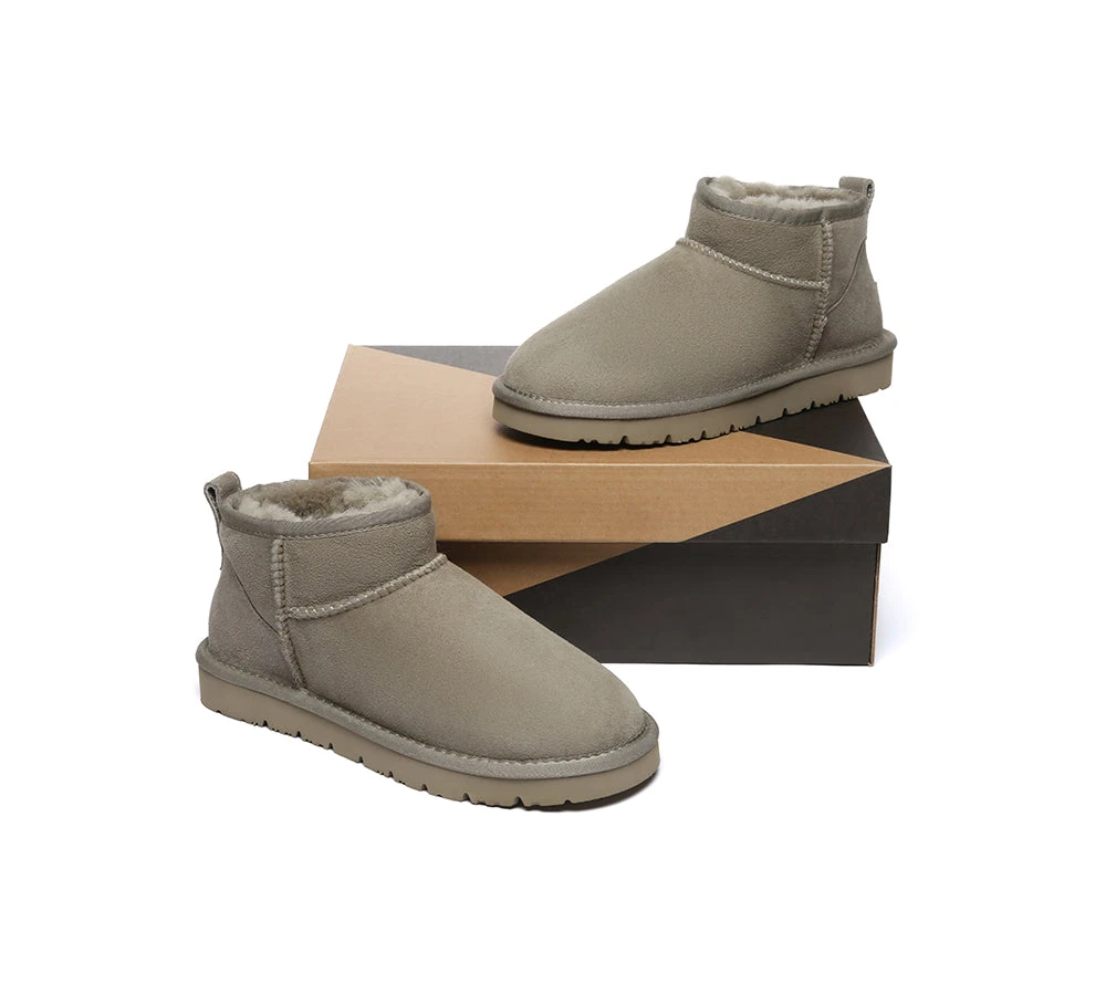 UGG Boots Sheepskin Wool Classic Ankle Ultra Mini Boots Jade 11 UGG Boots Sheepskin Wool Classic Ankle Ultra Mini Boots Jade - Image 11