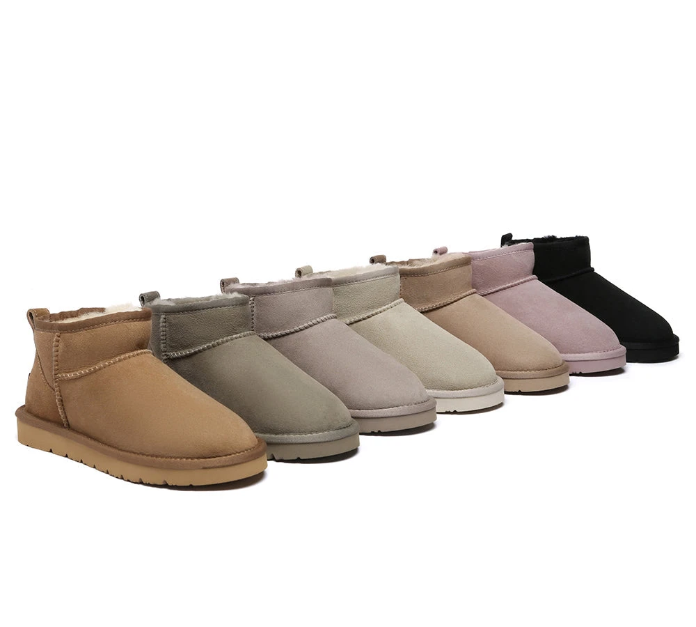 UGG Boots Sheepskin Wool Classic Ankle Ultra Mini Boots Jade 1 UGG Boots Sheepskin Wool Classic Ankle Ultra Mini Boots Jade