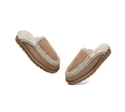 UGG Slippers Women Sheepskin Wool Knitted Ankle Slippers Sophia -Ugg PF0A0758