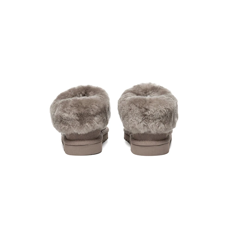 UGG Slippers Kids Sheepskin Wool Ankle Homey 13 UGG Slippers Kids Sheepskin Wool Ankle Homey - Image 13