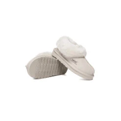 UGG Slippers Kids Sheepskin Wool Ankle Homey 34 UGG Slippers Kids Sheepskin Wool Ankle Homey -Ugg PF0A1597