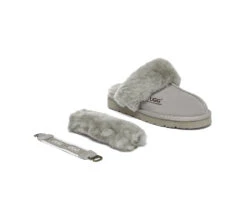 3-Way Style UGG Women Slippers Removable Wool Strap Slingback Muffin Fluffy 35 3-Way Style UGG Women Slippers Removable Wool Strap Slingback Muffin Fluffy -Ugg PF0A1610