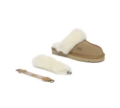 3-Way Style UGG Women Slippers Removable Wool Strap Slingback Muffin Fluffy 28 3-Way Style UGG Women Slippers Removable Wool Strap Slingback Muffin Fluffy -Ugg PF0A1696