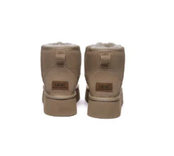 UGG Boots Sheepskin Wool Ultra Mini Ankle Platform Rommie -Ugg PF0A5267