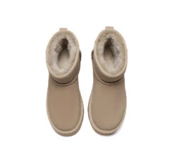 UGG Boots Sheepskin Wool Ultra Mini Ankle Platform Rommie -Ugg PF0A5285