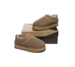 UGG Slippers Sheepskin Wool Plush Ankle Platform Madge -Ugg PF0A5343