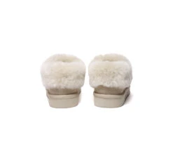 UGG Slippers Sheepskin Wool Ankle Booties Homey Special -Ugg PF0A7663