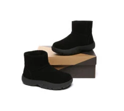 UGG Boots Sheepskin Wool Ankle Chunky Mini Classic Salma -Ugg PF0A8117