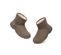 UGG Boots Sheepskin Wool Ankle Chunky Mini Classic Salma -Ugg PF0A8134