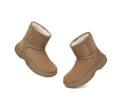 UGG Boots Sheepskin Wool Mid Calf Chunky Short Classic Salma 23 UGG Boots Sheepskin Wool Mid Calf Chunky Short Classic Salma -Ugg PF0A8345