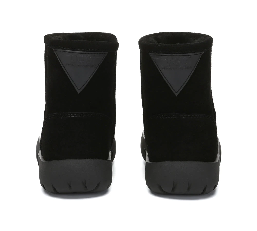 UGG Boots Sheepskin Wool Mid Calf Chunky Short Classic Salma 13 UGG Boots Sheepskin Wool Mid Calf Chunky Short Classic Salma - Image 13