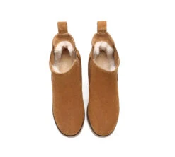 Women Heels Sheepskin Wool Block Heel Boots Sylvia 20 Women Heels Sheepskin Wool Block Heel Boots Sylvia -Ugg fashion boots as women ugg heel boots sylvia 5