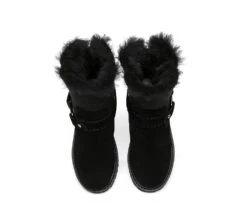 UGG Boots Women Sheepskin Wool Mid Calf Fashion Boots Sarah -Ugg fashion boots fashion ugg boots women sarah mid calf 12
