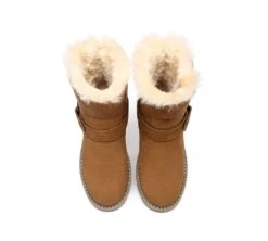 UGG Boots Women Sheepskin Wool Mid Calf Fashion Boots Sarah -Ugg fashion boots fashion ugg boots women sarah mid calf 5