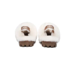 UGG Kids Slippers Sheepskin Wool Slingback Slippers Waffle Plus -Ugg kids shoes as kids slingback ugg slipper kids waffle plus 16