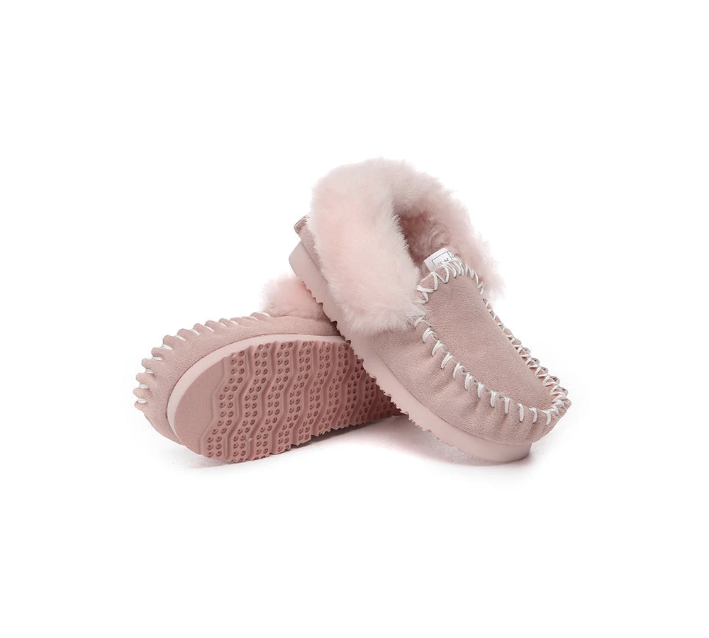 UGG Kids Loafers Sheepskin Wool Ankle Slippers Popo Moccasin 10 UGG Kids Loafers Sheepskin Wool Ankle Slippers Popo Moccasin - Image 10