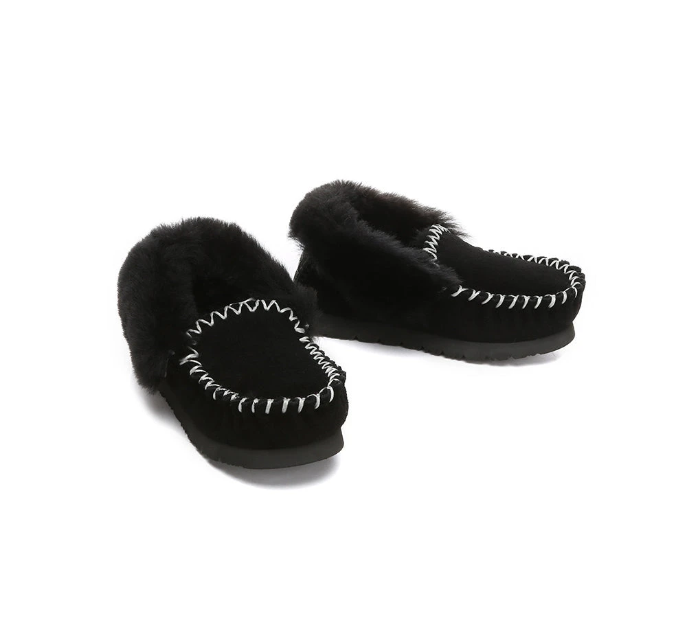 UGG Kids Loafers Sheepskin Wool Ankle Slippers Popo Moccasin 20 UGG Kids Loafers Sheepskin Wool Ankle Slippers Popo Moccasin - Image 20