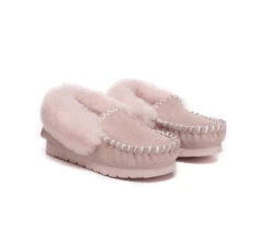 UGG Kids Loafers Sheepskin Wool Ankle Slippers Popo Moccasin 28 UGG Kids Loafers Sheepskin Wool Ankle Slippers Popo Moccasin -Ugg kids shoes kids ankle sheepskin slipper popo moccasin 9