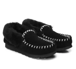 UGG Kids Loafers Sheepskin Wool Ankle Slippers Popo Moccasins 17 UGG Kids Loafers Sheepskin Wool Ankle Slippers Popo Moccasins -Ugg kids shoes kids ankle slippers popo moccasins 7