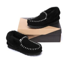 UGG Kids Loafers Sheepskin Wool Ankle Slippers Popo Moccasins 18 UGG Kids Loafers Sheepskin Wool Ankle Slippers Popo Moccasins -Ugg kids shoes kids ankle slippers popo moccasins 8