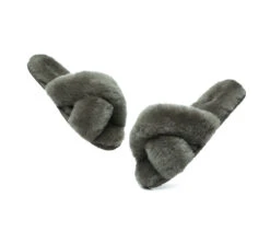 UGG Slides Fluffy Crossover Slides Linty Limited Edition -Ugg slides fluffy crossover slides linty limited edition 5