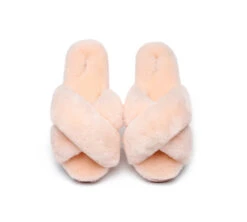 UGG Slides Women Fluffy Cross Slides Sandals Leanna Scuff 32 UGG Slides Women Fluffy Cross Slides Sandals Leanna Scuff -Ugg slides leanna women fluffy crossover slides 12