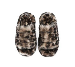 UGG Slides Women Sheepskin Wool Leopard Print Fluffy Sandals Pamela 10 UGG Slides Women Sheepskin Wool Leopard Print Fluffy Sandals Pamela -Ugg slides leopard print fluffy slides women pamela 3