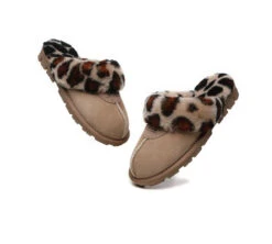 UGG Slippers Double Faced Sheepskin Wool Women Leopard Print House Slippers 38 UGG Slippers Double Faced Sheepskin Wool Women Leopard Print House Slippers -Ugg slippers ugg slippers double face sheepskin women leopard print slipper 20