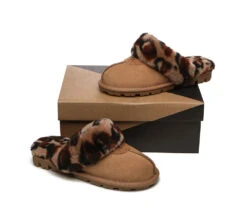 UGG Slippers Double Faced Sheepskin Wool Women Leopard Print House Slippers 23 UGG Slippers Double Faced Sheepskin Wool Women Leopard Print House Slippers -Ugg slippers ugg slippers double face sheepskin women leopard print slipper 3