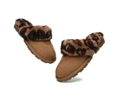 UGG Slippers Double Faced Sheepskin Wool Women Leopard Print House Slippers 24 UGG Slippers Double Faced Sheepskin Wool Women Leopard Print House Slippers -Ugg slippers ugg slippers double face sheepskin women leopard print slipper 6