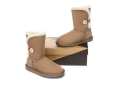 Australian Premium Double Face Sheepskin Short Button Water Resistant Boots -Ugg ugg boots as ugg boots double face sheepskin short button 4 scaled