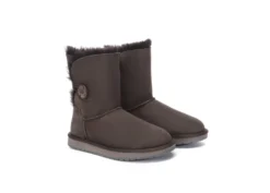 Australian Premium Double Face Sheepskin Short Button Water Resistant Boots -Ugg ugg boots as ugg boots double face sheepskin short button 9 scaled