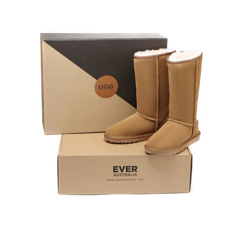 Ugg Boots Double Face Sheepskin Tall Classic Suede 3 Ugg Boots Double Face Sheepskin Tall Classic Suede - Image 3