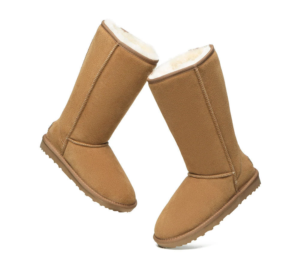 Ugg Boots Double Face Sheepskin Tall Classic Suede 6 Ugg Boots Double Face Sheepskin Tall Classic Suede - Image 6
