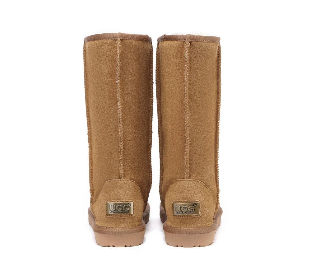 Ugg Boots Double Face Sheepskin Tall Classic Suede 7 Ugg Boots Double Face Sheepskin Tall Classic Suede - Image 7
