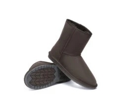 Australia Premium Double Face Sheepskin Mens Short Classic Boots -Ugg ugg boots as ugg boots men large size short classic 11