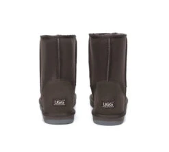 Australia Premium Double Face Sheepskin Mens Short Classic Boots -Ugg ugg boots as ugg boots men large size short classic 14