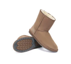 Australia Premium Double Face Sheepskin Mens Short Classic Boots -Ugg ugg boots as ugg boots men large size short classic 4