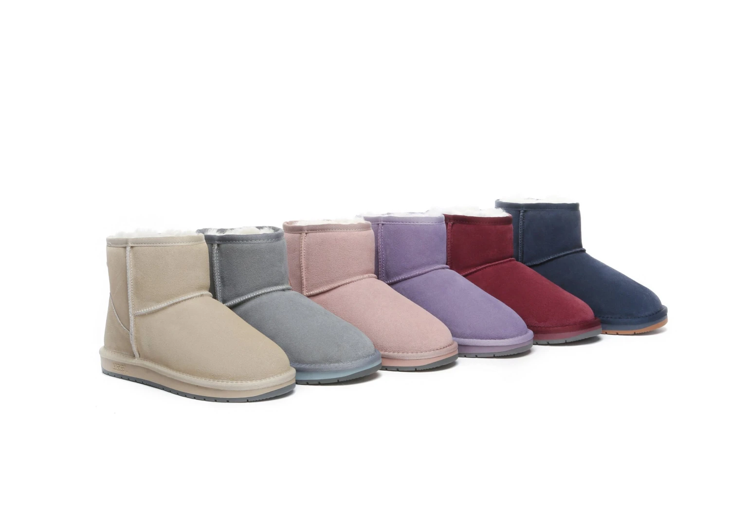 UGG Boots Women Men Sheepskin Wool Suede Mini Classic Boots 1 UGG Boots Women Men Sheepskin Wool Suede Mini Classic Boots