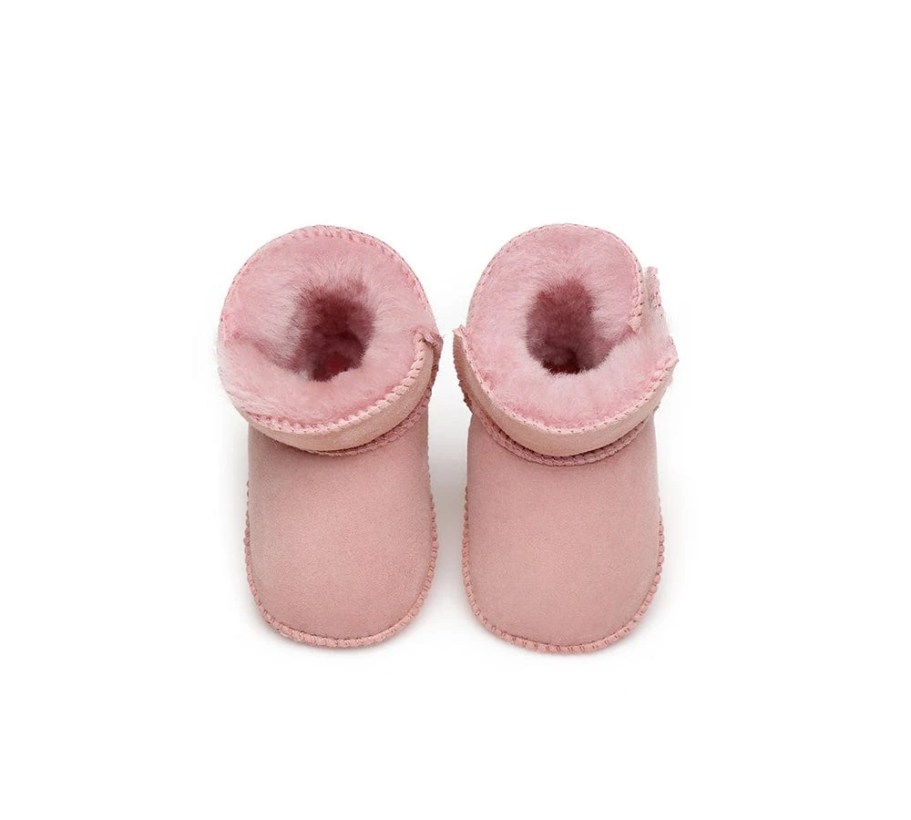 Baby Erin Sheepskin Booties Cradle 11 Baby Erin Sheepskin Booties Cradle - Image 11