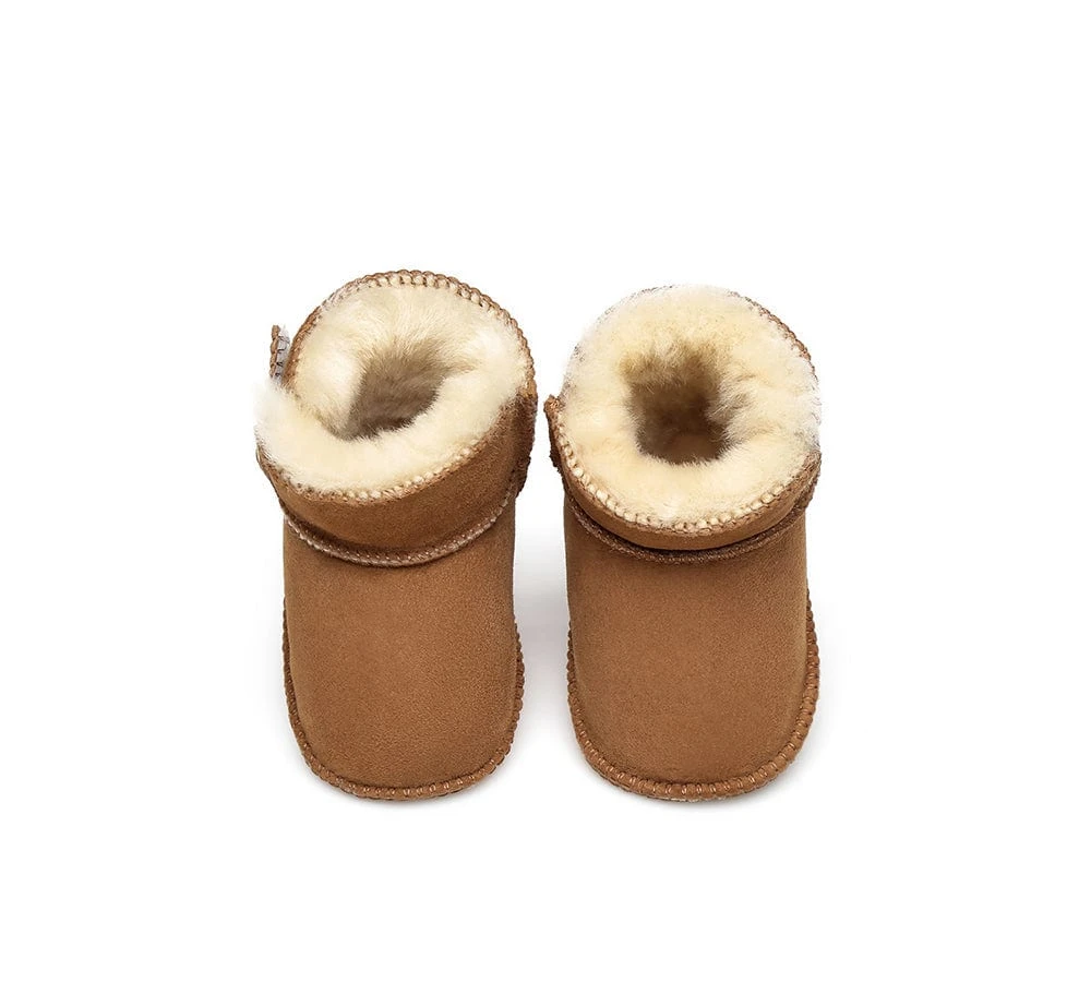Baby Erin Sheepskin Booties Cradle 5 Baby Erin Sheepskin Booties Cradle - Image 5