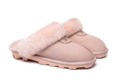 Women Slippers Premium Australia Sheepskin Wool Waffle Scuff -Ugg ugg boots as ugg unisex waffle slipper 13 scaled
