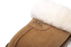 Women Slippers Premium Australia Sheepskin Wool Waffle Scuff -Ugg ugg boots as ugg unisex waffle slipper 4 scaled