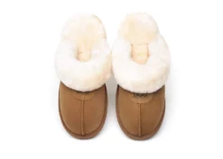 Women Slippers Premium Australia Sheepskin Wool Waffle Scuff -Ugg ugg boots as ugg unisex waffle slipper 6 scaled