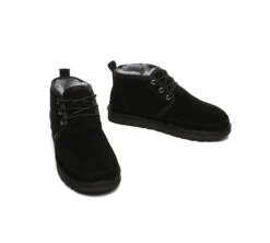 UGG Men Sheepskin Wool Lace Up Ankle Casual Boots Leonard 30 UGG Men Sheepskin Wool Lace Up Ankle Casual Boots Leonard -Ugg ugg boots australian shepherd ugg boots men sheepskin wool ankle lace up casual leonard 14